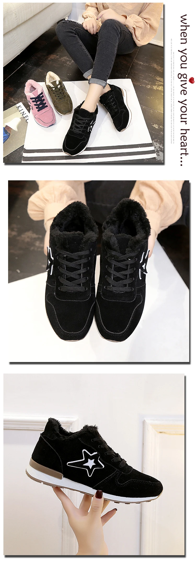 Sapato feminino; коллекция года; зимняя женская обувь для тенниса; брендовые зимние плюшевые кроссовки; Tenis Mujer; женская обувь для фитнеса; спортивные кроссовки