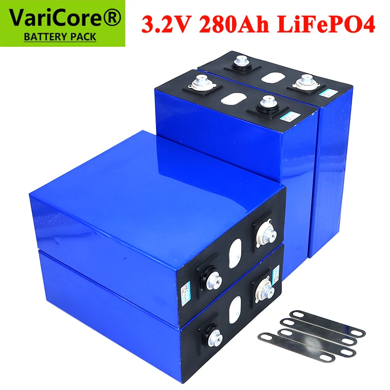 VariCore 3 2 V 280Ah lifepo4 аккумулятор DIY 4S 12V 24v 280AH аккумуляторная батарея для