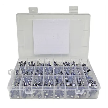 

0.1uF－1000uF 24 ValueCapacitor Electronic Range Low Pressure Multi Use Assortment Kit Electrolytic Accessories