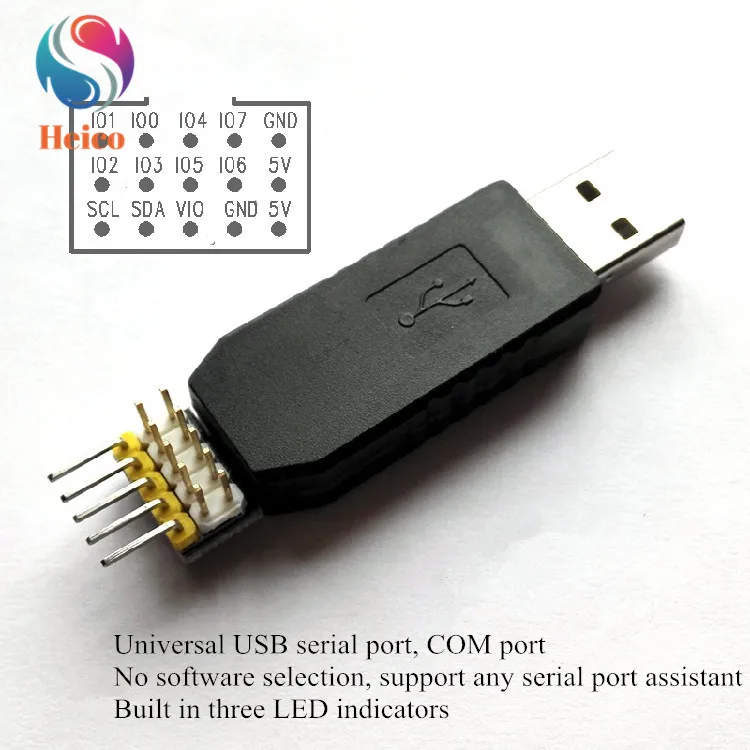 Ser2igc модуль USB Последовательный порт UART/COM/к IEC USB к GPIO с DuPont line/USB удлинитель/модуль хранения