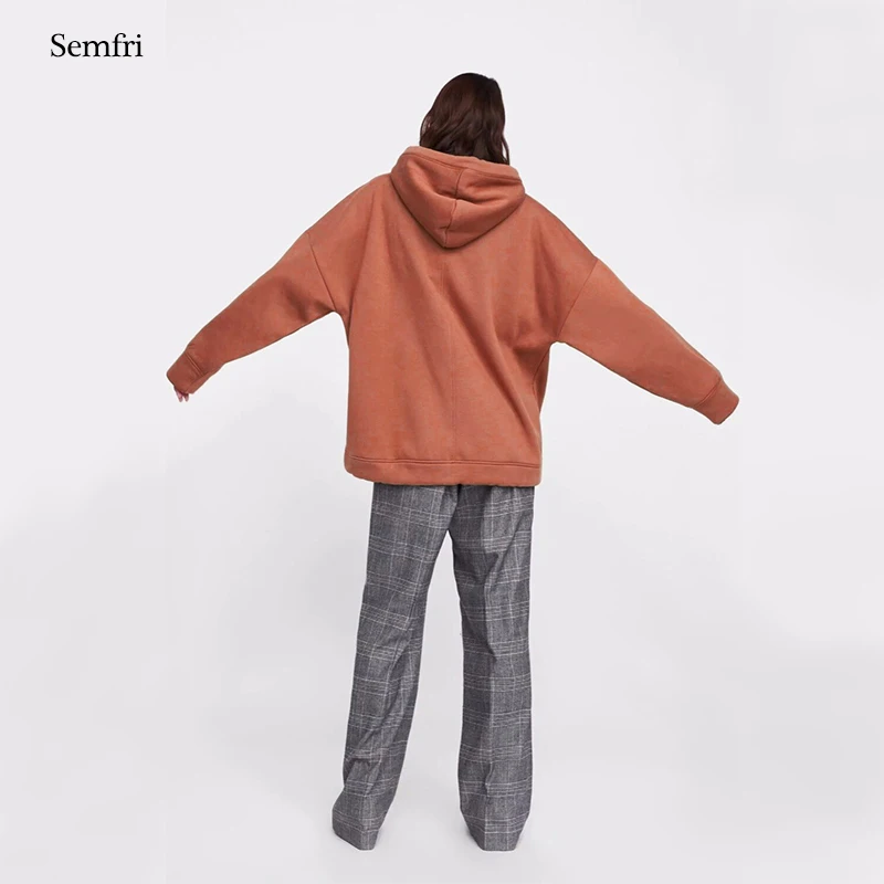 Beste Semfri Hoodies Vrouwen Winter Harajuku Sweatshirt Tops Lange Mouwen Oversized Hoodie Jas Plus Size Sweatshirts Sudadera Mujer