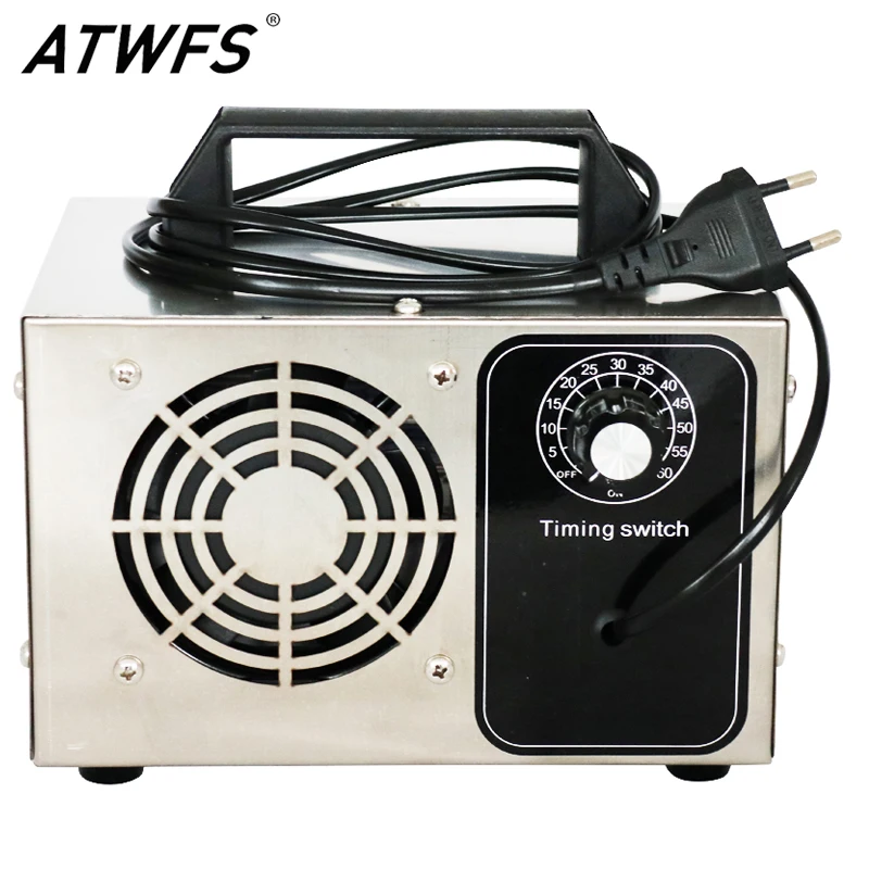 ATWFS Ozongenerator 220v 60g Ozonisator Luchtreiniger Huis Schonere Behandeling Ozono Verwijderen Formaldehyde