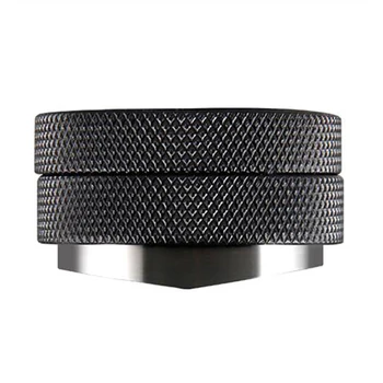 

58.35mm Coffee Tamper Stainless Steel Convex Base Adjustable Griphandle Barista Espresso Tamper Palm Pressure Coffeeware