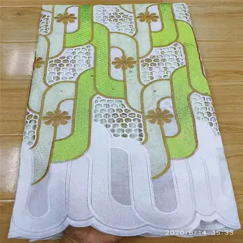 

Pure White Swiss Voile Lace In Switzerland With Stones African Nigerian Dry Lace Fabrics High Quality Cotton Lace Fabric!L62506
