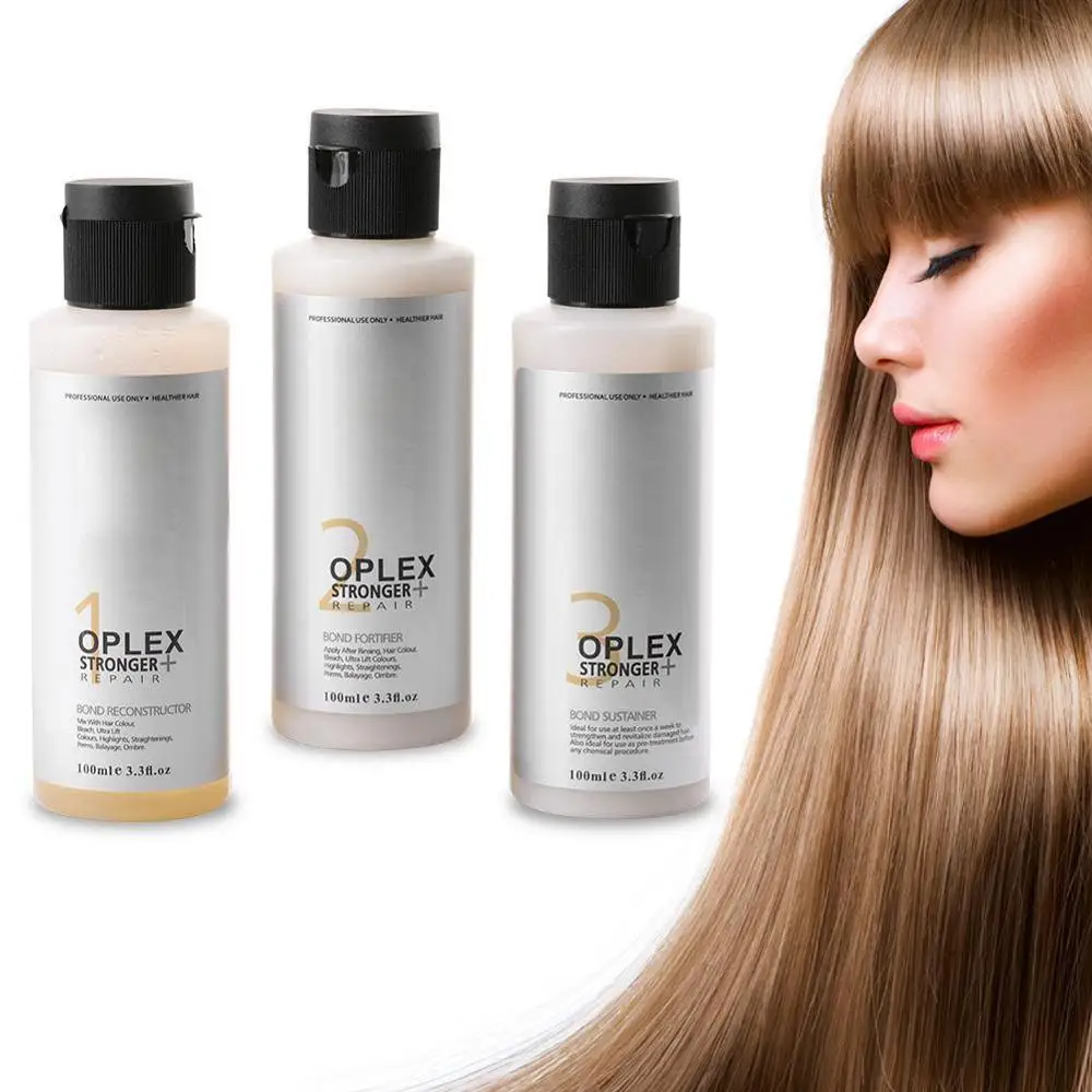 3Pcs/Set Oplex Zero Damage Hair Care Products Before Dyeing Perming Coloring Bleaching Repair Tool Hairdressing Salon Shop | Красота и