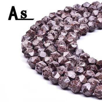 

Asingeloo Faceted Coffee Bronzite Natural Stone Hematite Beads For Jewelry Making