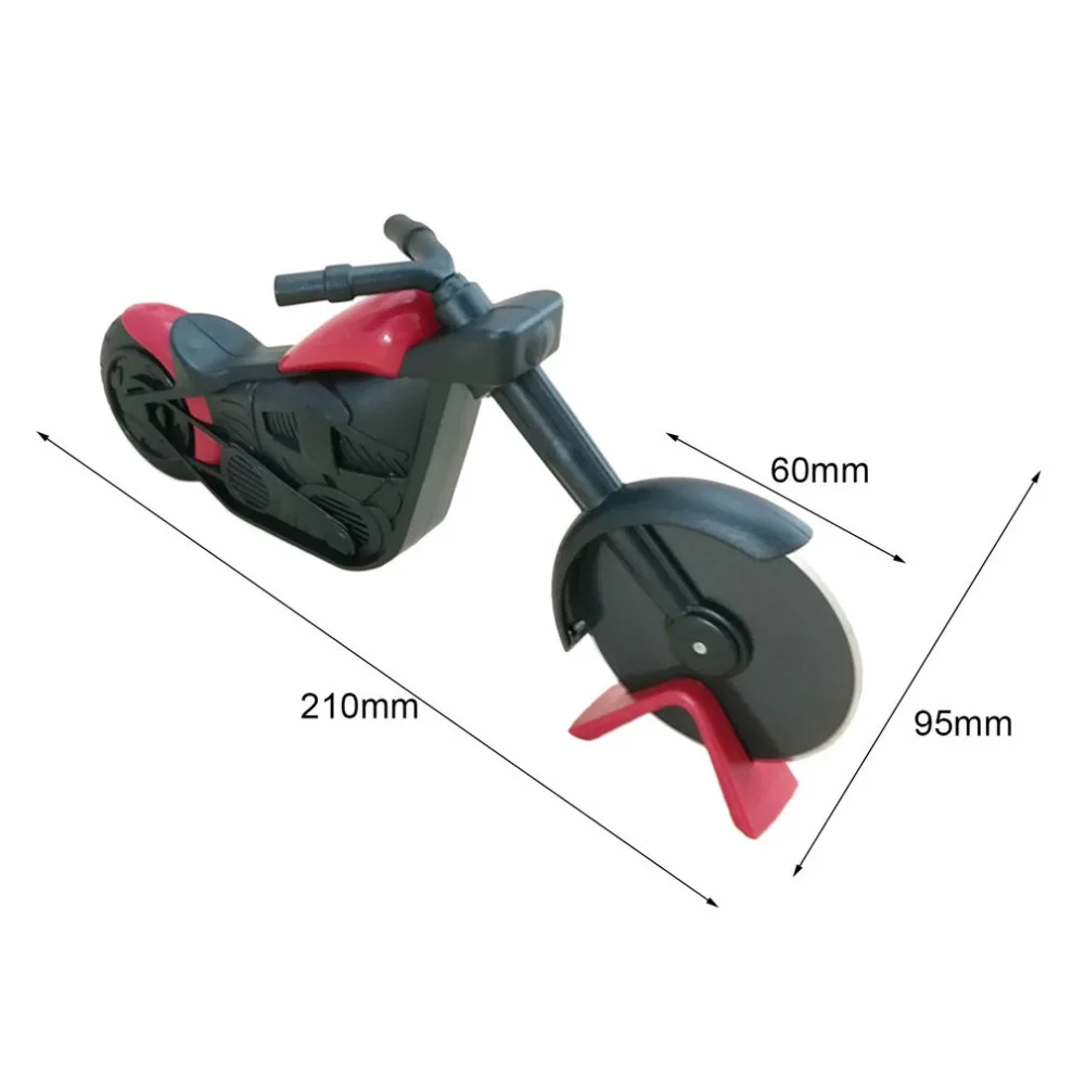 Unique Motorcycle Pizza Cutter Stainless Steel Pizza Knife Motorbike Wheel Chopper Portable Slicer Peel Knives Knife Tool