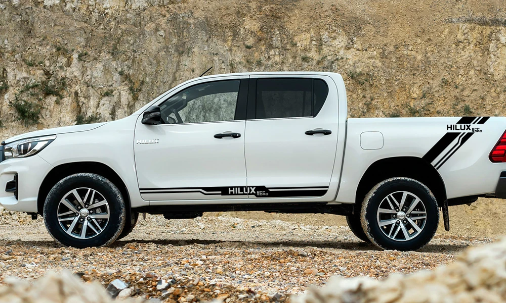 2 шт. автомобильные боковые полосы наклейки для Toyota RAV4 Автомобильная виниловая пленка наклейки DIY Стайлинг украшения автомобильные принадлежности для тюнинга