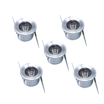 

10pcs 1W Mini led cabinet light AC85-265V Ceiling Spotlight with driver Recessed in led lamp Indoor decoration showcase