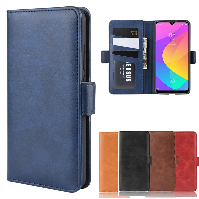 Xiao mi Red Note 7 a3 cc9 чехол Роскошный кошелек для Xiaomi cc9e A3 lite красный Чехол из