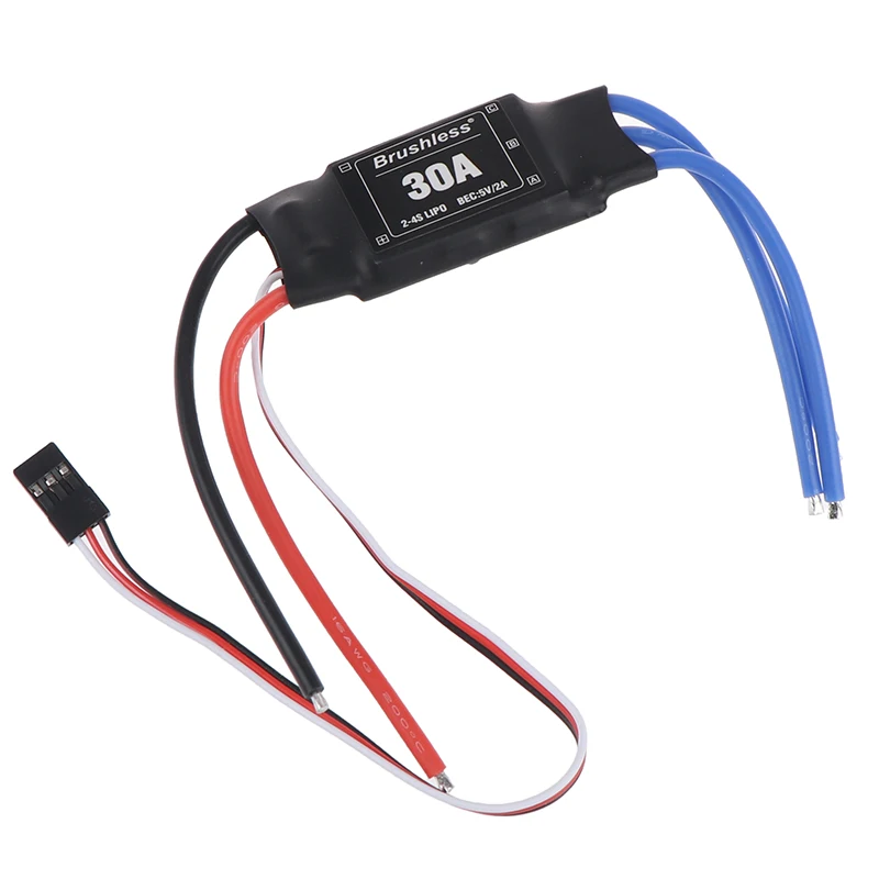 XXD 30A 2-4S ESC бесщеточный контроллер скорости двигателя RC BEC T-rex 450 V2 Вертолет лодка