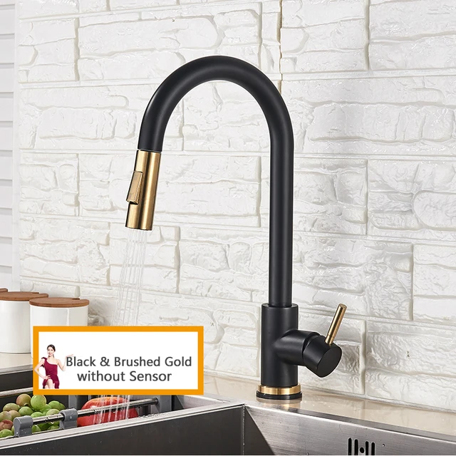 Black Brushed Gold A
