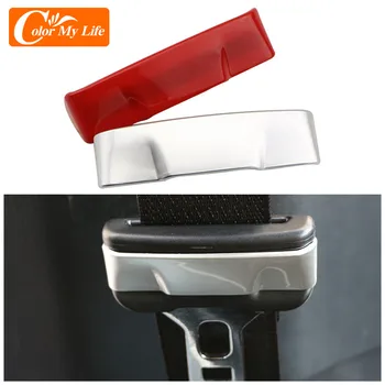 

Car Safety Belt Buckle Protector Anti-Scratch Seat Belt Buckle Clip Interior Button Case Cover For Jeep Renegade 2015-2020