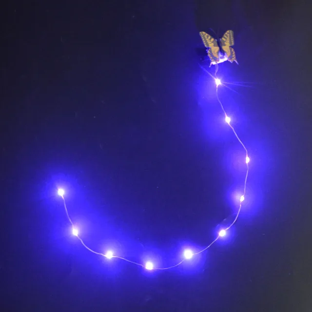 LED Butterfly String Light for Hair 25