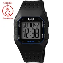 

Citizen Q&Q watch men Set top Luxury Brand Waterproof Sport Quartz solar men Watch Neutral watch Relogio Masculino relojM158J003