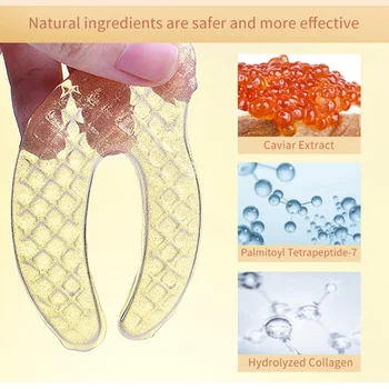 

Effective Europe and America Sunglasses Eye Mask 24K Anti-UV Eye Patch