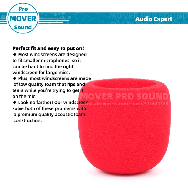 Parabrezza Peloso Per Microfono Blue Yeti - Copertura Antivento Bianca Per ZealSound K66/Yeti X - Foto 6