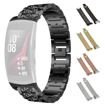 

Set in Drill Bracelet Smart Watch Band Strap For Samsung Gear Fit 2/ Fit 2Pro