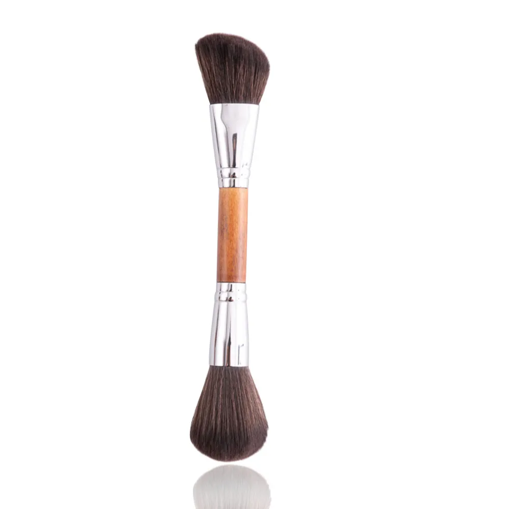 17double ended brush BBL Роскошные высококлассные кисти для макияжа Кабуки пудра основа румяна, маркер блендер для век кисти косметические Pincel Maquiagem - Handle Color: 17double ended brush