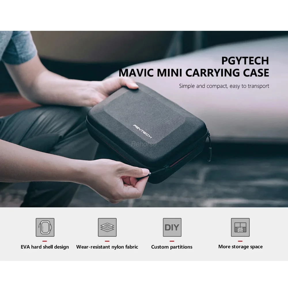 PGYTECH DJI Mavic мини чехол для переноски сумка хранения Mini Drone аксессуары | Электроника