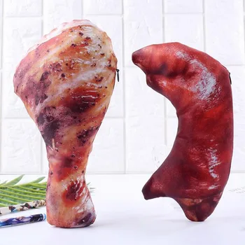 

Simulated Chicken leg Pencil Case Cute Pencil Bag Creative Lager Capacity Pen Bag For Kids Gift School Supplies Stationery