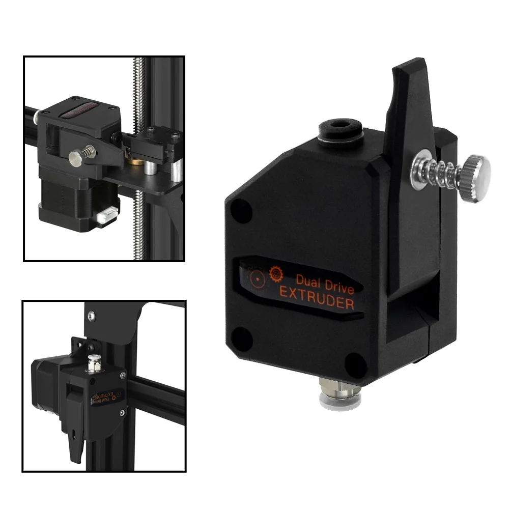 Twotrees-upgrade Bowden Direct Extrusora Peças para Impressora 3d Mk8 Cr10 Dual Drive Gear Filamento Flexível Tpu 175 mm - Imagem 4
