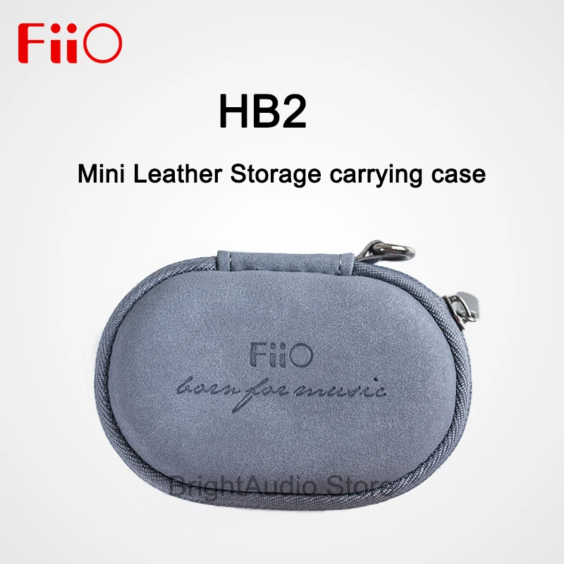 Мини-сумка FiiO HB2 для хранения кожаный переносной чехол портативный нажимной бокс