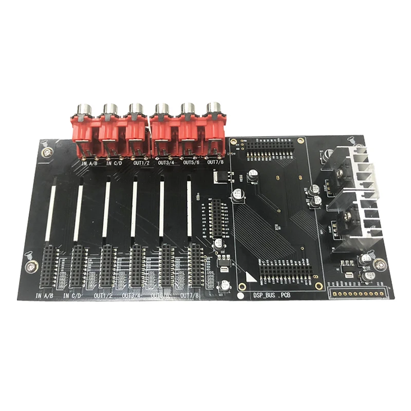 ADSP21489 개발 보드 ADC PCM1804 입력 보드 + DAC PCM1798 출력 보드 4 in 6 out / 4 in