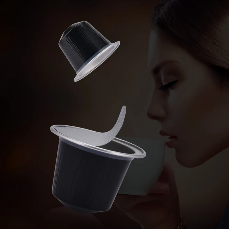 50Sets Refillable Coffee Capsules for Nespresso
