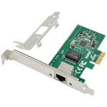 Для Intel I210AT PCI-E X1 Gigabit LAN Ethernet Сетевая карта Однопортовый Настольный сервер адаптация PCI-E Ethernet серверный адаптер