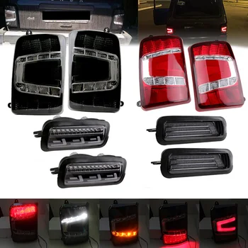 

LED Tail Lights For Lada Niva 4x4 1995- with Running Light Turn signal PMMA / ABS Plastic rear taillight