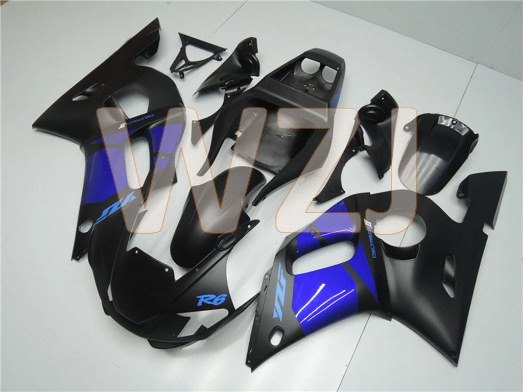 YZF R6 2001 мотоцикл обтекатель YZFR6 2001 мотоцикл обтекатель для YAMAHA YZFR6 1998-2002 Пластиковые обтекатели