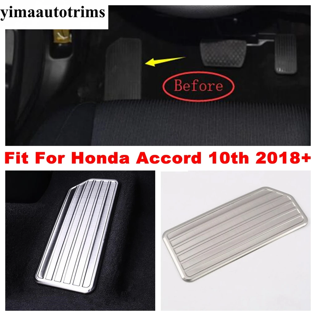 

Левая подставка для ног, подножка для ног, Защитная панель, аксессуары, Обложка, подходит для Honda Accord 10 2018 - 2021