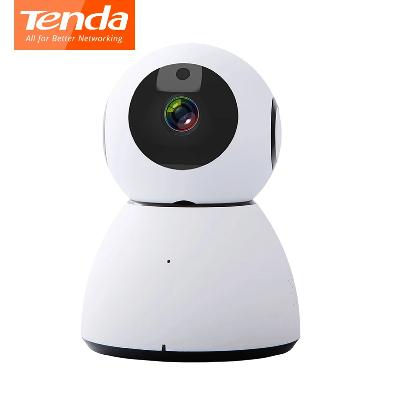 

Tenda Wifi IP Camera 360 Degree Full View 1080P Wireless Network Security Camera 1MP 128G ICR Remote Control CCTV Camera Monitor