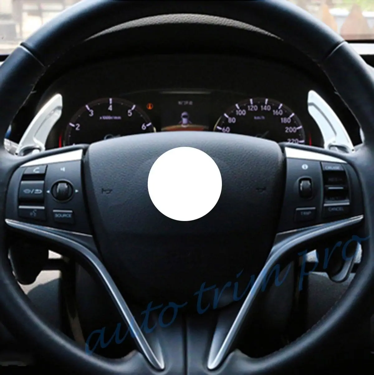 Pair Shift Paddle Shifter Удлинительное рулевое колесо подходит для Honda CDX MDX ILX RDX Spirior Odyssey Accord