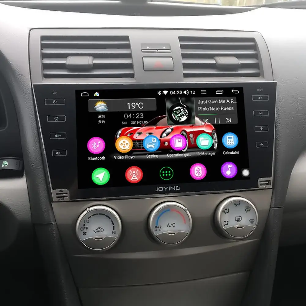 Discount Andrid Car Radio Multimedia Player 2 din Car GPS Stereo for Toyota Camry Aurion 2007 2008 2009-2011 with Navigation Mirror Link 4
