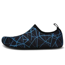 Летняя обувь для плавания для мужчин; быстросохнущие пляжные кроссовки для мужчин в полоску; цветная обувь; zapatos hombre