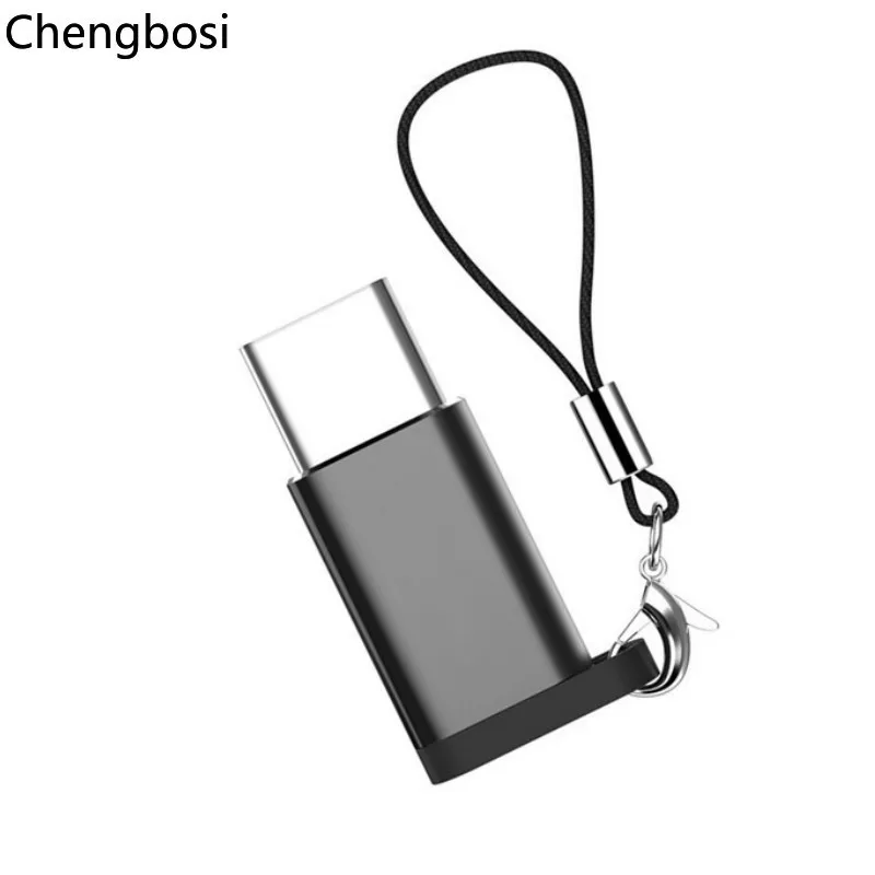 Адаптер из алюминиевого сплава с Micro USB на Type C переходник коннектор для телефона