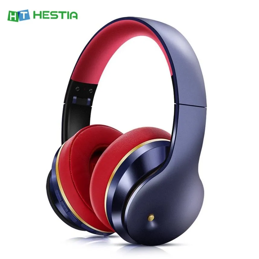 EL528 Bluetooth Headset 5.0 Wireless ANC Noise Canceling Headphone Head-mounted Over Ear Earbuds Shocking Bass Foldable Earphone