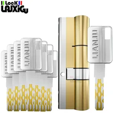 Common standard lock cylinders, outdoor door locks,cylinder locks for entry doors, Cylinder door lock cylinder 8 keys lock core
