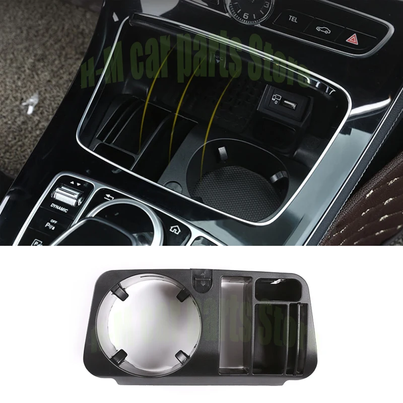 Auto Central Storage Box Cupholder Stand für Mercedes für Benz C