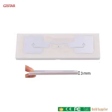 Системы синхронизации транспондер 840-960 МГц Биб тег uhf RFID Dogbone номер стикер с запрограммированными данными напечатанные ID