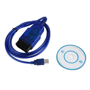 

Blue Professional Durable USB Tester OBD2 Tech2 USB Cable Auto Scanner Diagnostic Tool Interface for Opel
