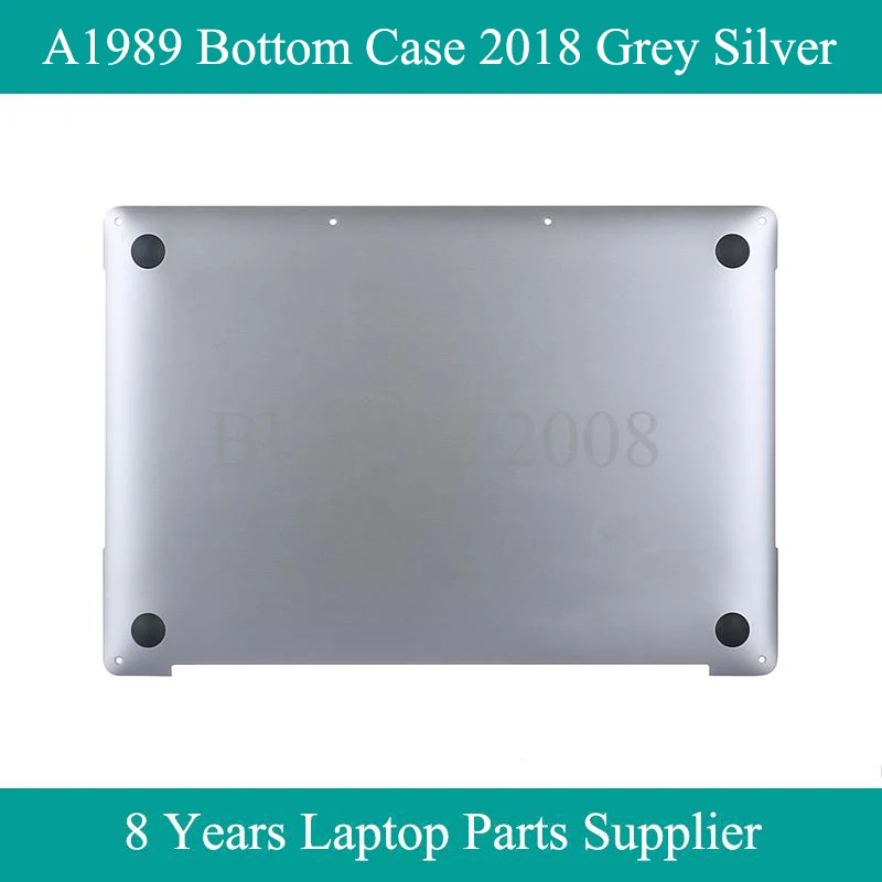 Original New Space Grey Silver A1989 Bottom Case 2018 Year For Macbook