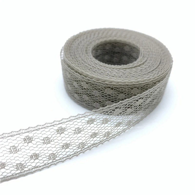 5yards/Lot 15mm Lace Ribbon Embroidered Lace Fabric For Skirt Accessories Trim Decoration Handmade Sewing Fabric lace fabric lace ribbon lace garment accessories lace sewing supplies lace decoration lace accessories lace sewing accessories