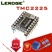 Lerdge tmc2225 256 microsteps uart motor de passo driver vs tmc2209 tmc2208 tmc2130 a4988 drv8825 stepstick v1.0 peças da impressora 3d