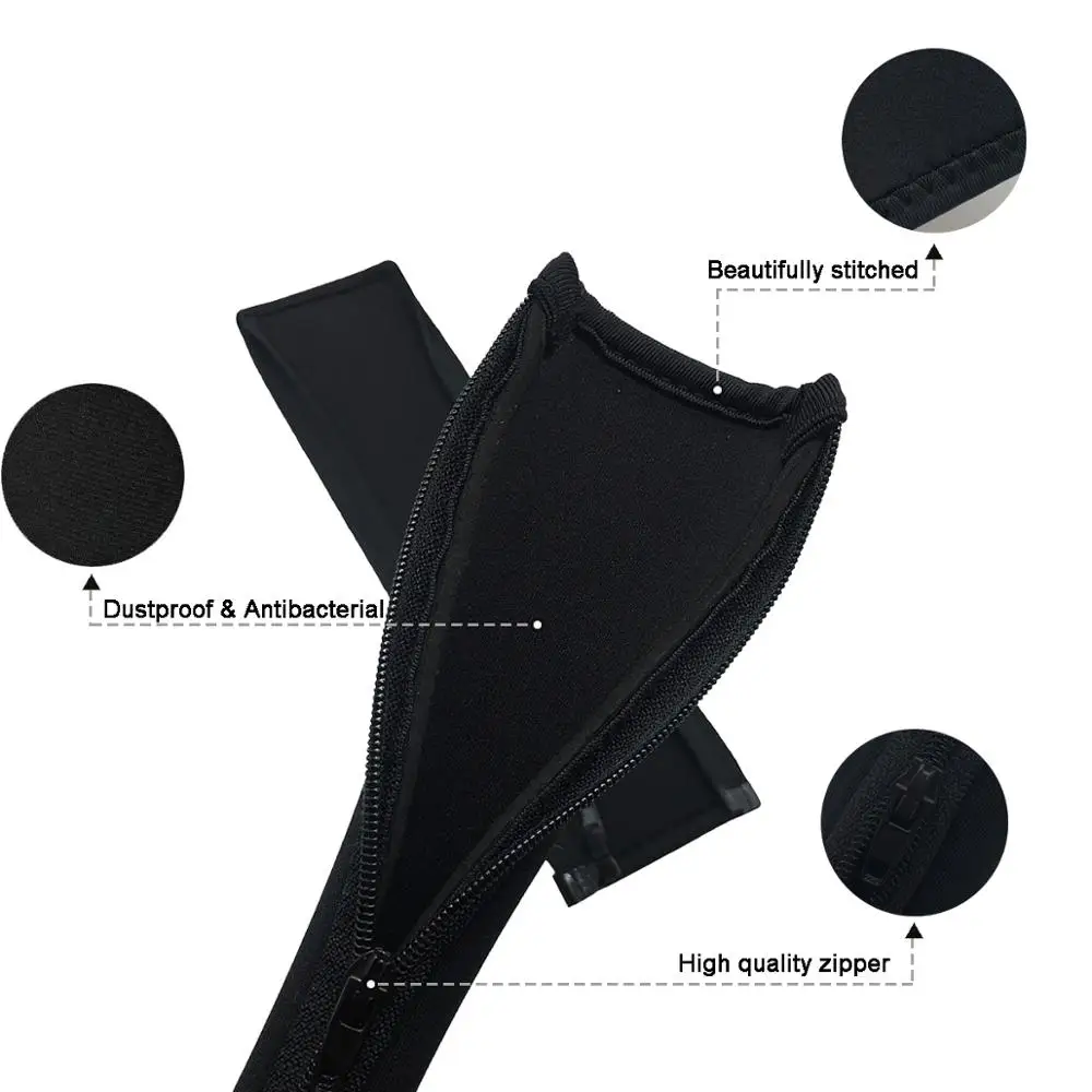 Peças de Reposição para Edifier Eartlogis Veludo Fone Ouvido Earpads Pára-choques Bandana Earmuff Capa Almofada W820bt W-820bt - Image 6