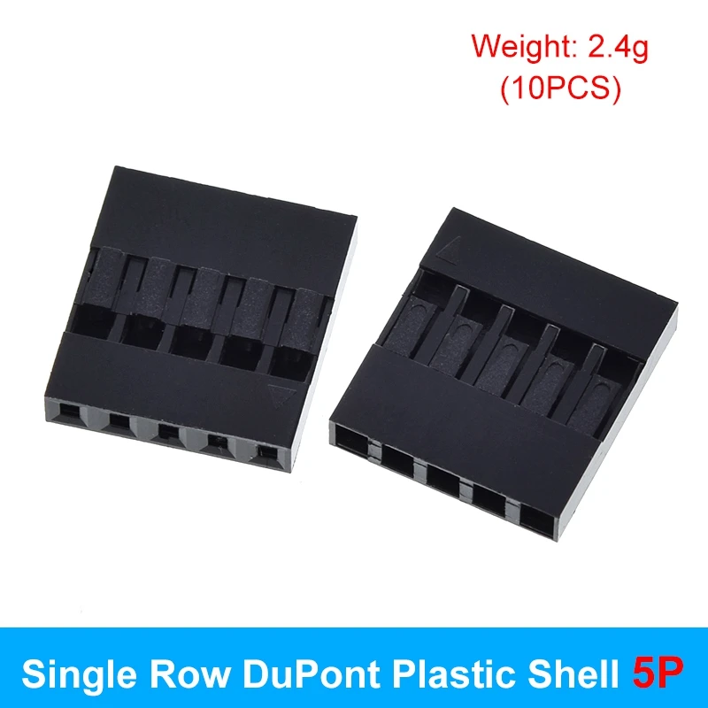 Für DuPont-Draht-Kunststoffgehäuse, 2,54 mm, zweireihig, für DuPont-Drahtverbinder, 2P/3P/4P/5P/6P/7P/8P/9P/10P, 2 x 4 Pins/2 x 5-poliges Gehäuse – Detail 16