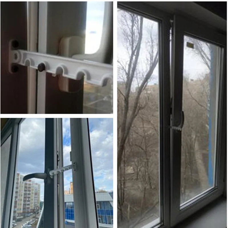 Window Lock Window Stopper Door Lock Window Limiter Latch Position Stopper 165mm Casement Wind Brace