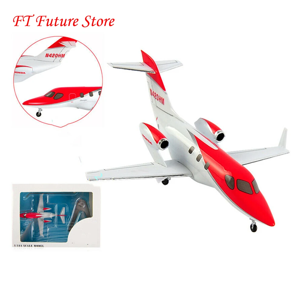 

Collectible Red/Yellow/Blue/Green/Silver Color 1/144 Business JET Mini Airplane Jetliner Aircraft Plane Model for Kids Gifts